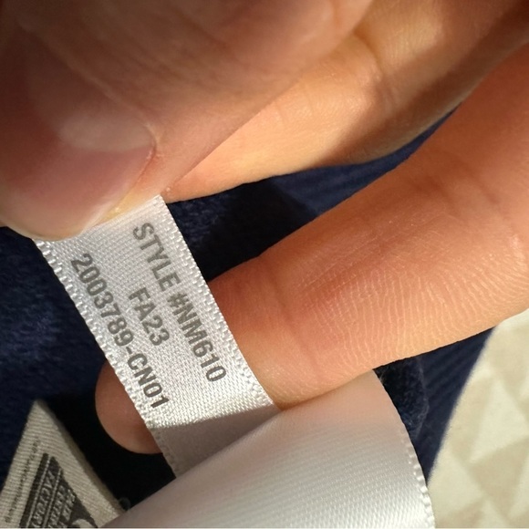 NWOT Madewell V-Neck Relaxed Cardigan heather indigo - Picture 7 of 7